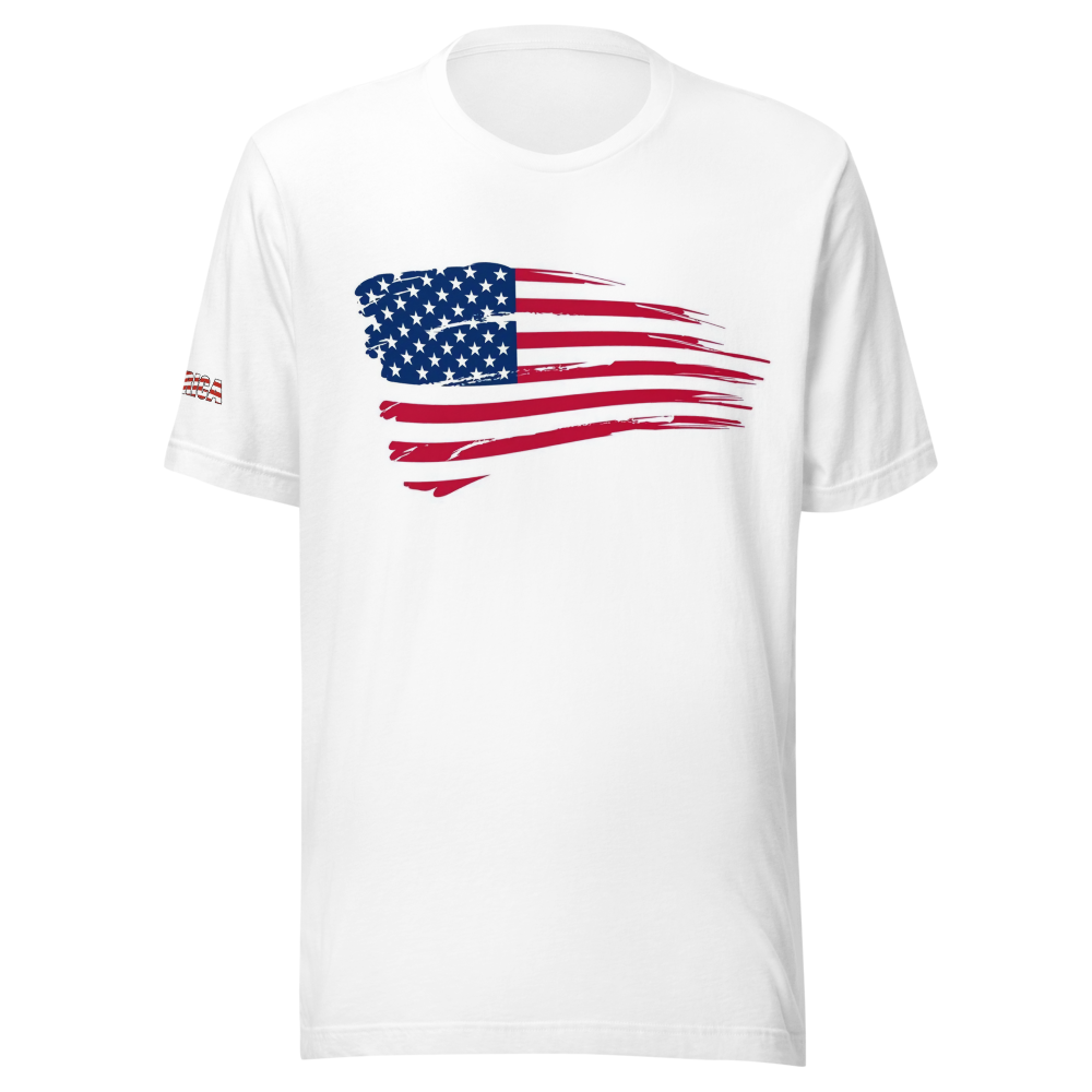 Classic white t-shirt for America 