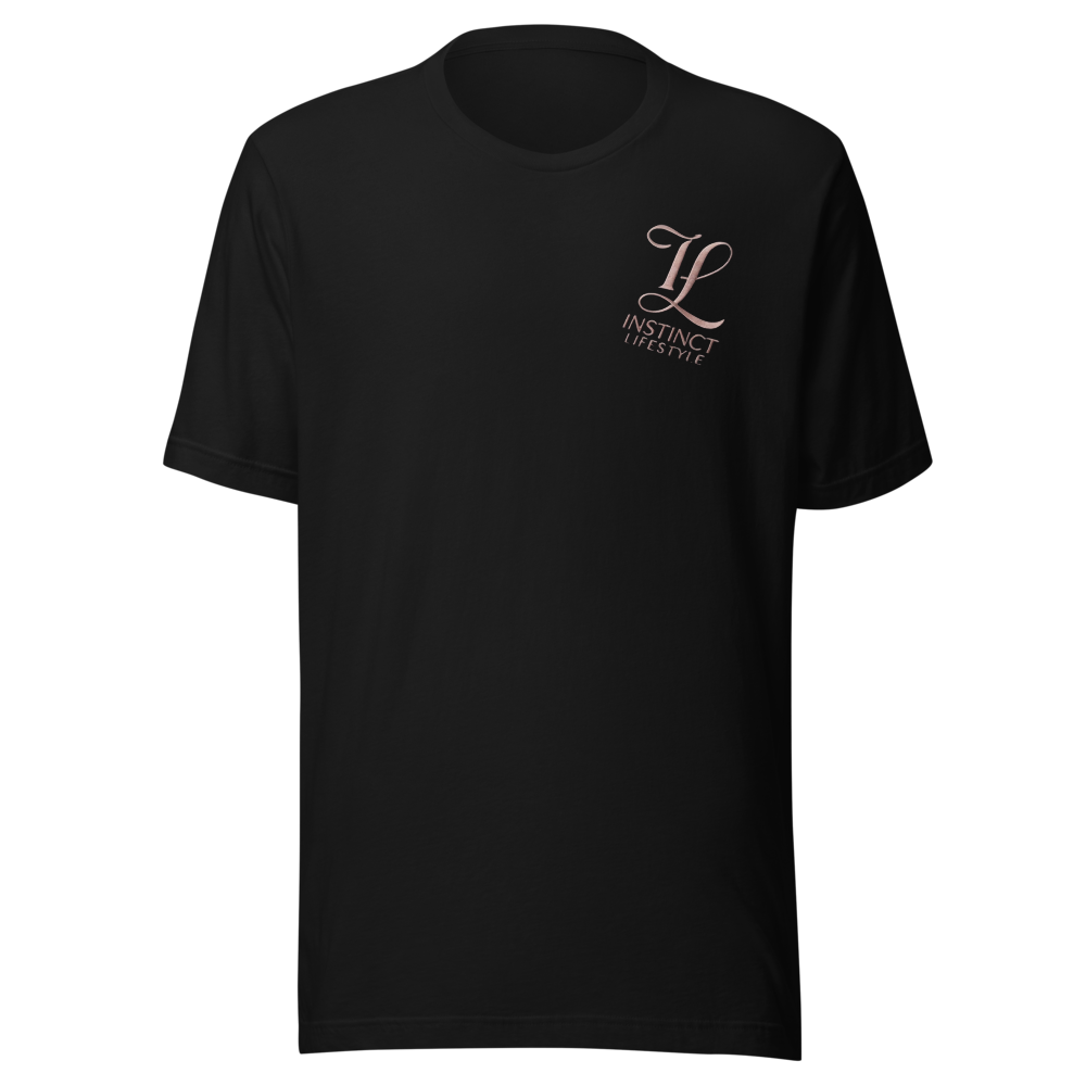 T-shirt minimaliste Instinct Lifestyle - Noir