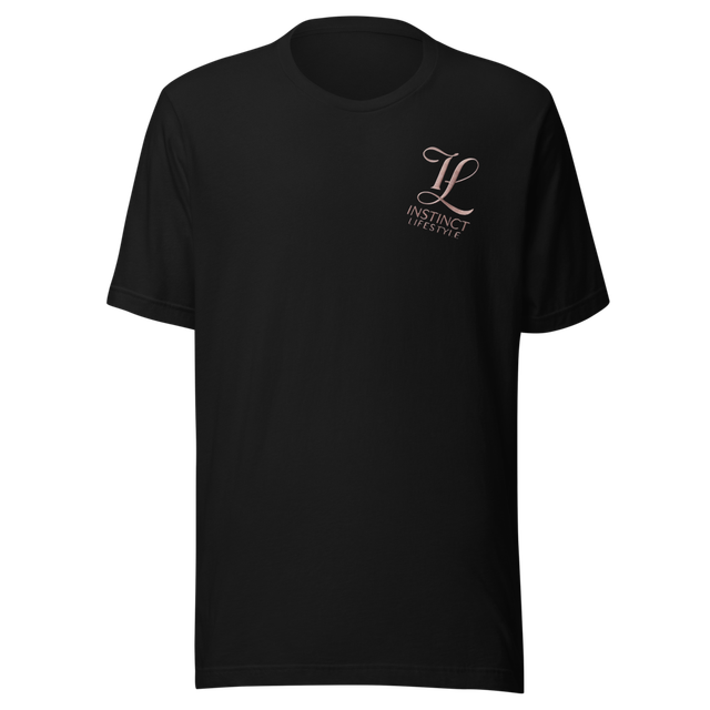T-shirt minimaliste Instinct Lifestyle - Noir