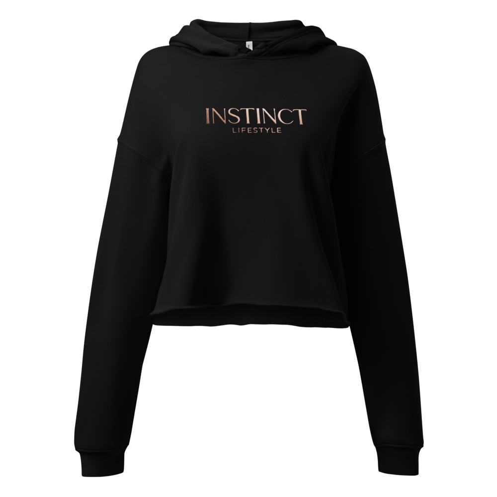 Crop Sweat à Capuche "Instinct Lifestyle"