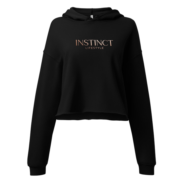 Crop Sweat à Capuche "Instinct Lifestyle"