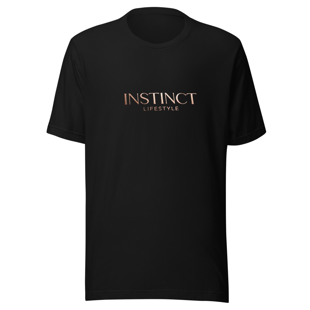 T-shirt Noir "Instinct Lifestyle"