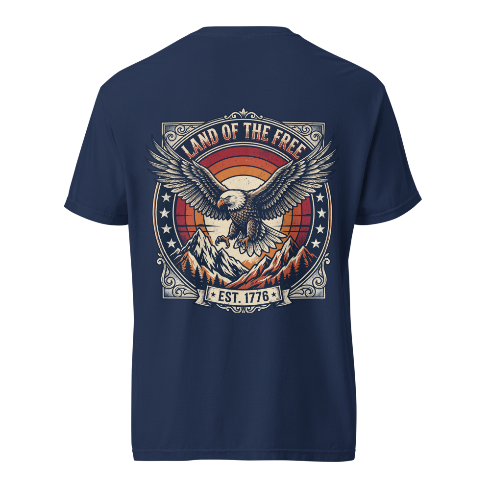 Eagle eye in mountains
