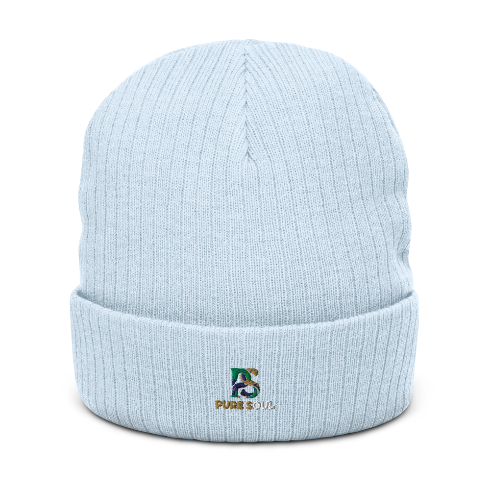 Pure Soul Ribbed Beanie