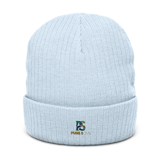 Pure Soul Ribbed Beanie