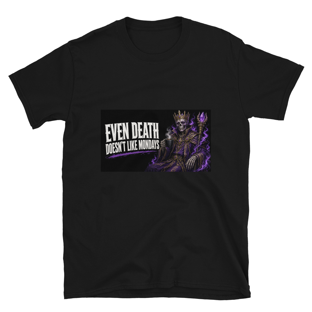 Even Death Doesn't Like Mondays Tee