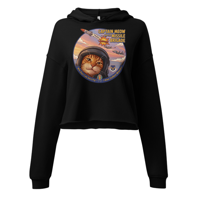 Captain Meow Missile Brigade Hoodie