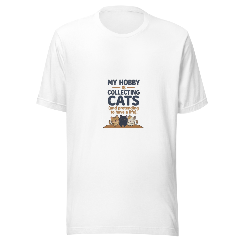 Collecting Cats Unisex T-Shirt