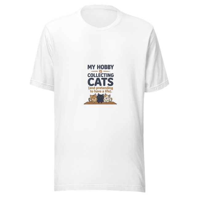 Collecting Cats Unisex T-Shirt