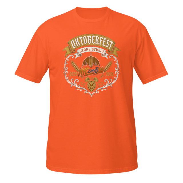 NYC is my Bitch Oktoberfest Tee- Orange