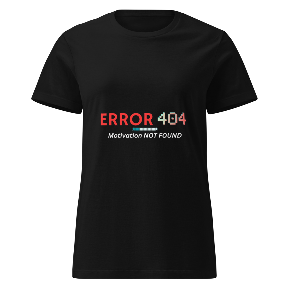 Error 404 Motivation Not Found | Funny Programmer 
