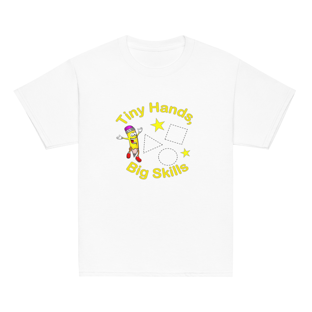 Tiny Hands, Big Skills Kids T-Shirt