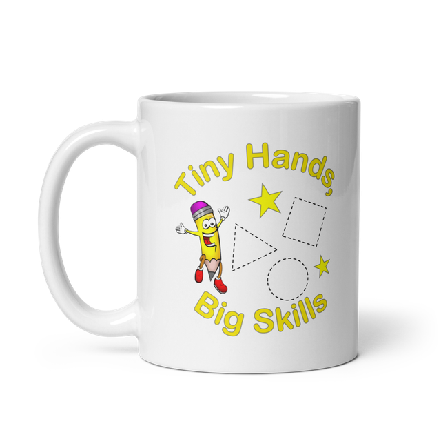 Tiny Hands, Big Skills Teacher Mug