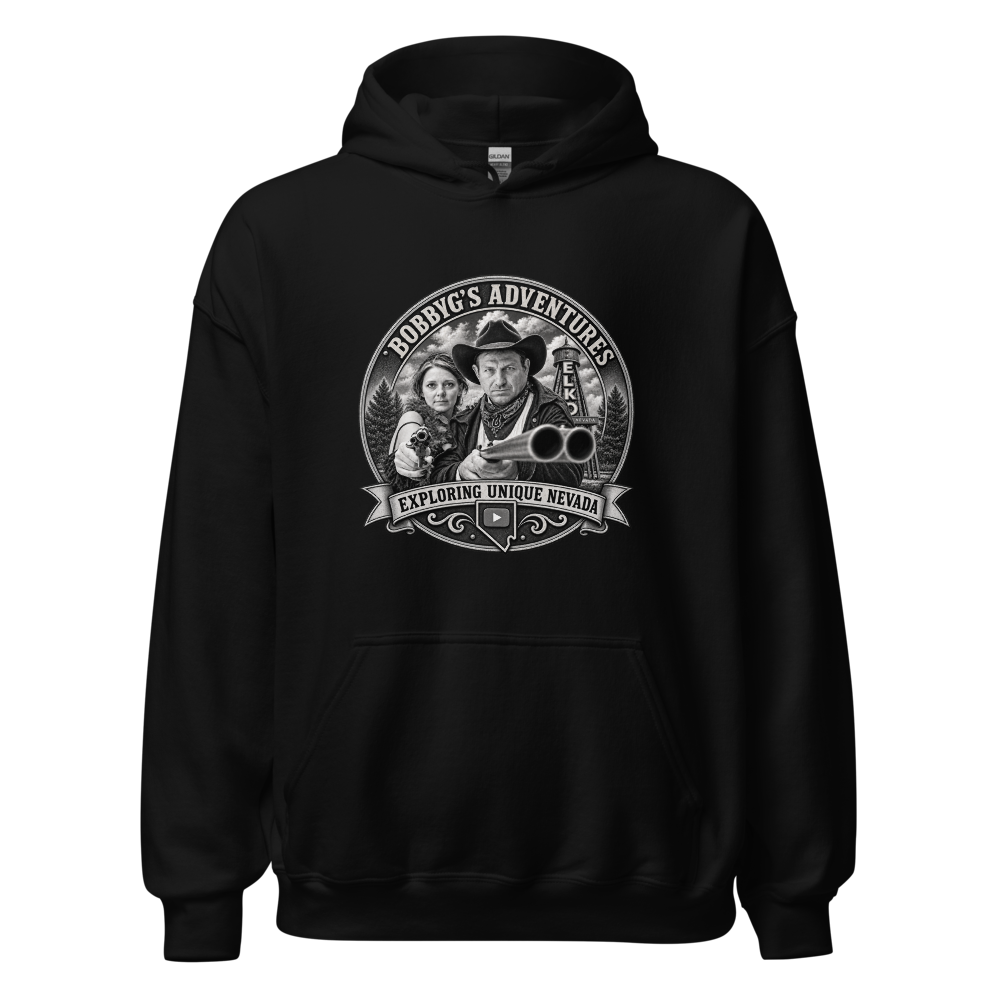 BobbyG B&W Logo Hoodie