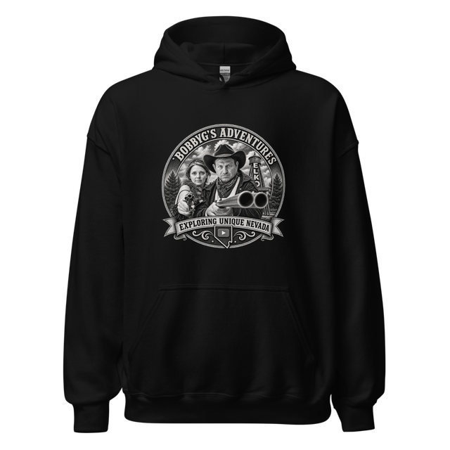 BobbyG B&W Logo Hoodie
