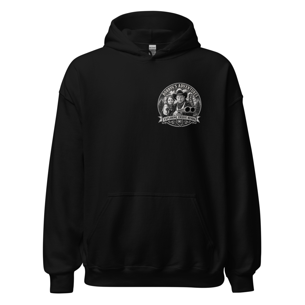 BobbyG B&W Logo Hoodie.