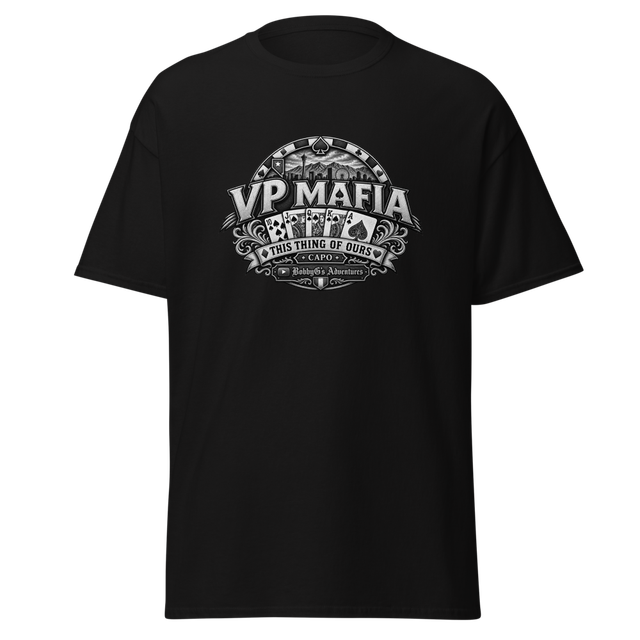 VP Mafia. B&W Large logo on front.