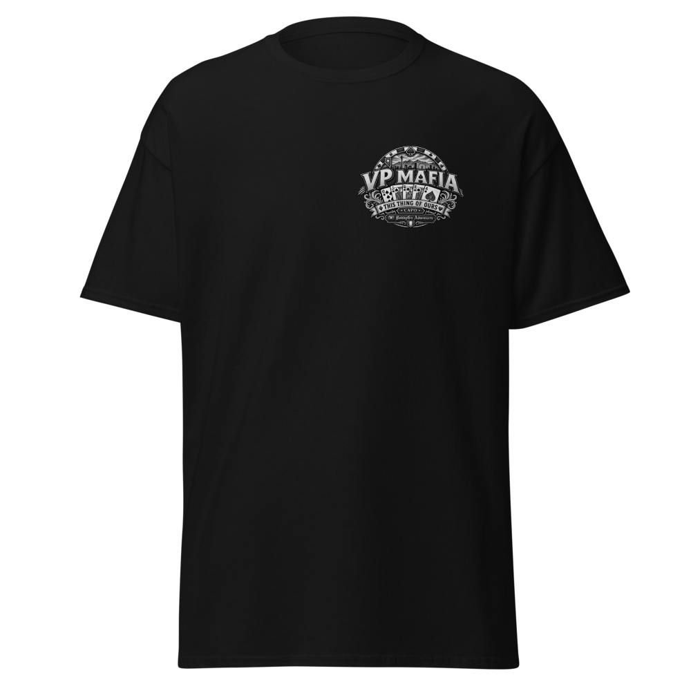 VP Mafia. B&W. Front Chest