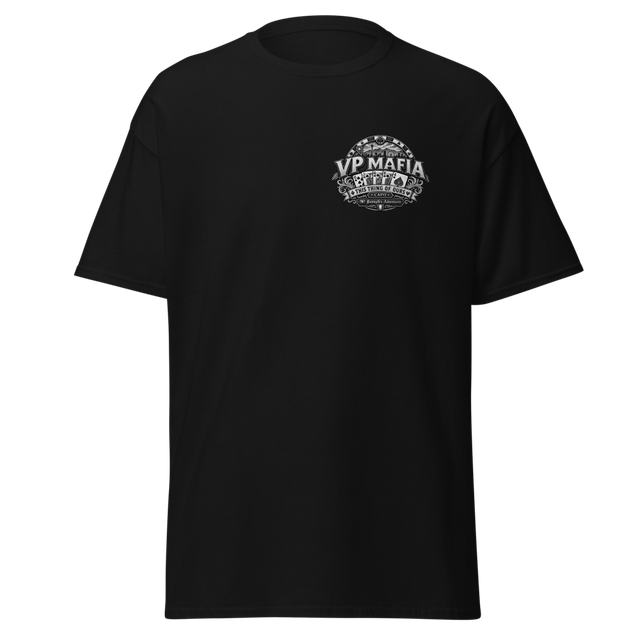 VP Mafia. B&W. Front Chest