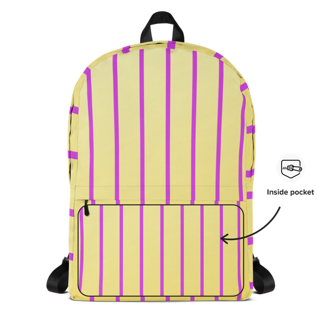💛🩷Candy Stripe Dream Backpack
