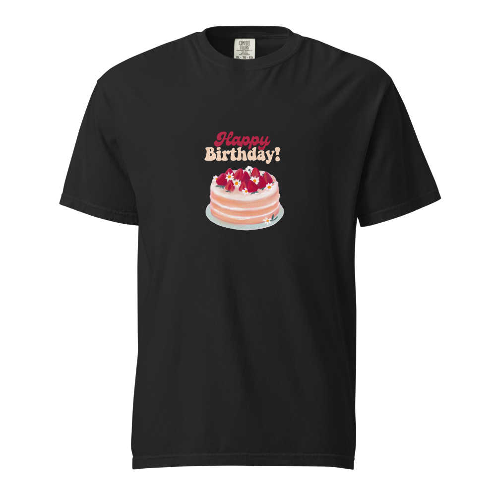 🎂Happy Birthday Strawberry Cake Cute Kawaii tee