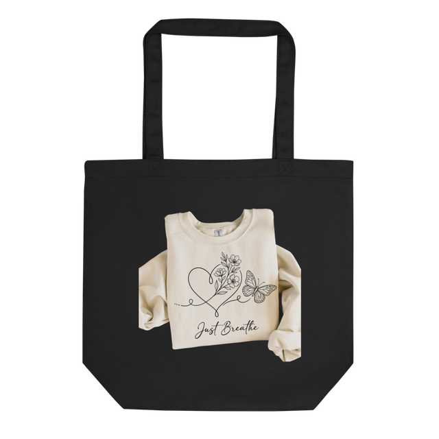 Floral Bloom Tote Bag | Elegant Botanical Canvas