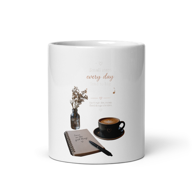 Small Steps Every Day – Inspirational Coffee Lover