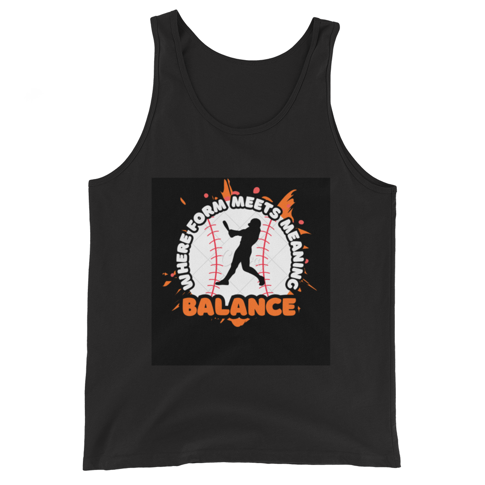 Baseball Balance Tank Top | Where Form Meets Train