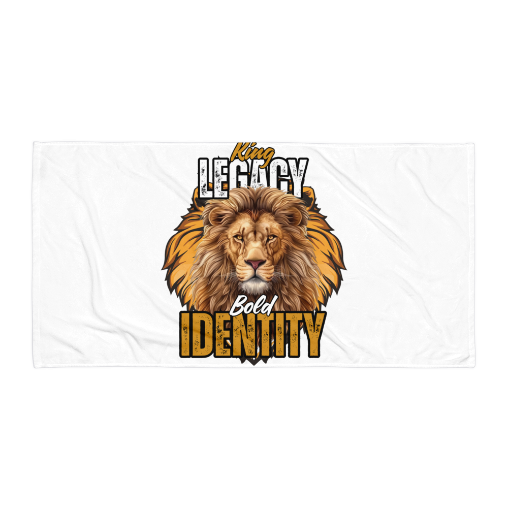 King Legacy Lion Beach Towel الوصف 