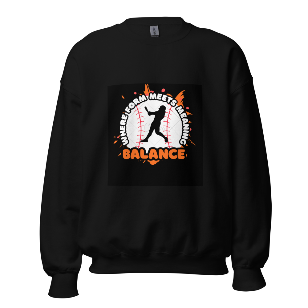 Baseball Balance Unisex Sweatshirt 