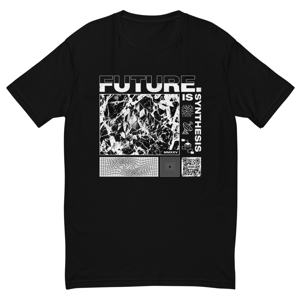 Future Is Synthesis Abstract Graphic T-Shirt