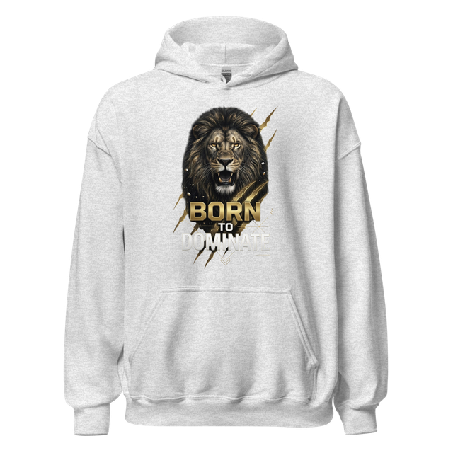 BORN TO DOMINATE Lion Gym T-Shirt | Premium Fitnes