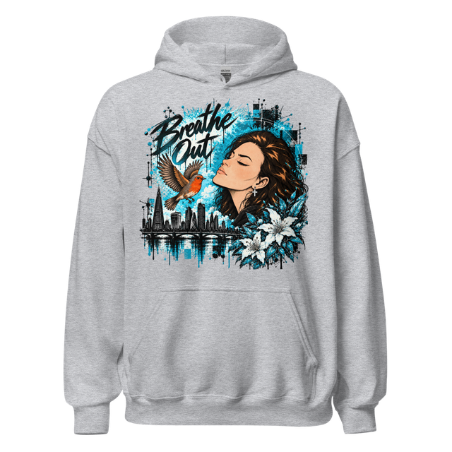Breathe Out Hoody