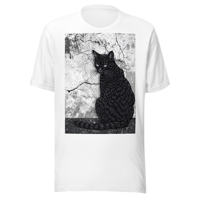 Black Cat without "Mischief" T-Shirt