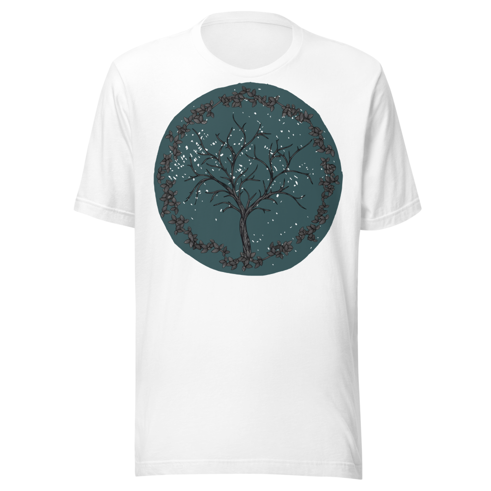 Tree & Ring of Leaves T-Shirt