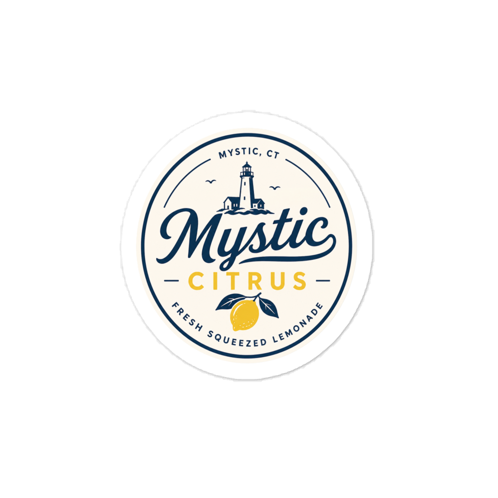 Mystic Citrus Vinyl Sticker