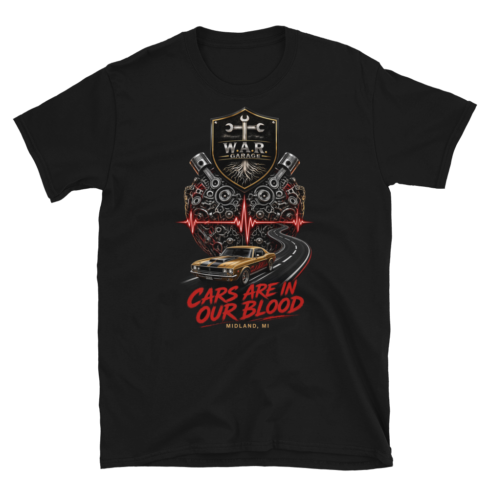 Cars Are In Our Blood Tee