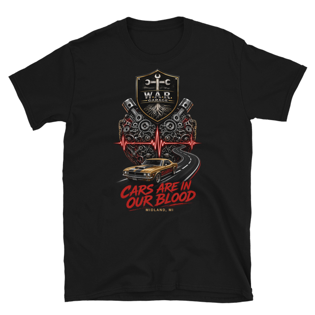 Cars Are In Our Blood Tee