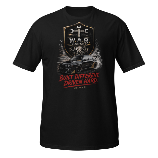 Built Different. Driven Hard. Tee