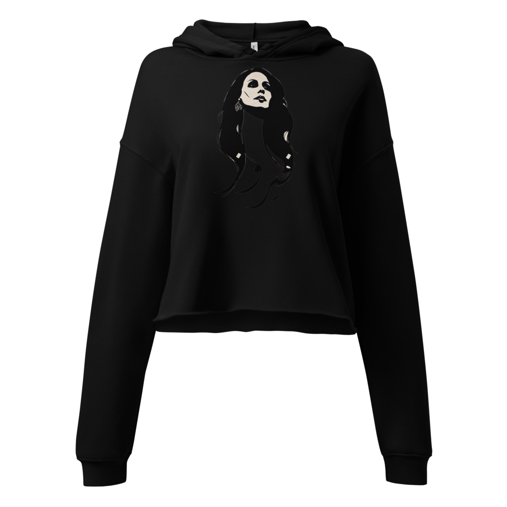 Elegant girls' hoodie with a vintage feel 