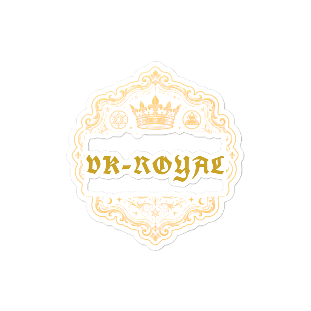 VK-Royal Wordmark Sticker
