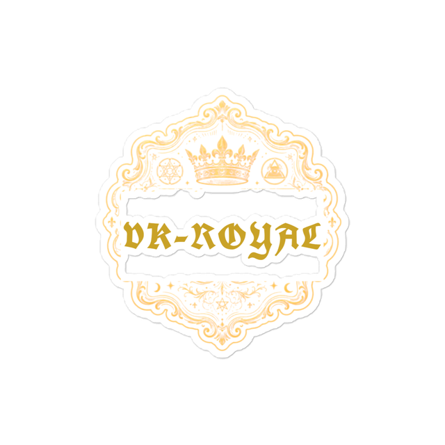 VK-Royal Wordmark Sticker