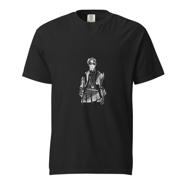 Minimalist Fashion Sketch Graphic T-shirt