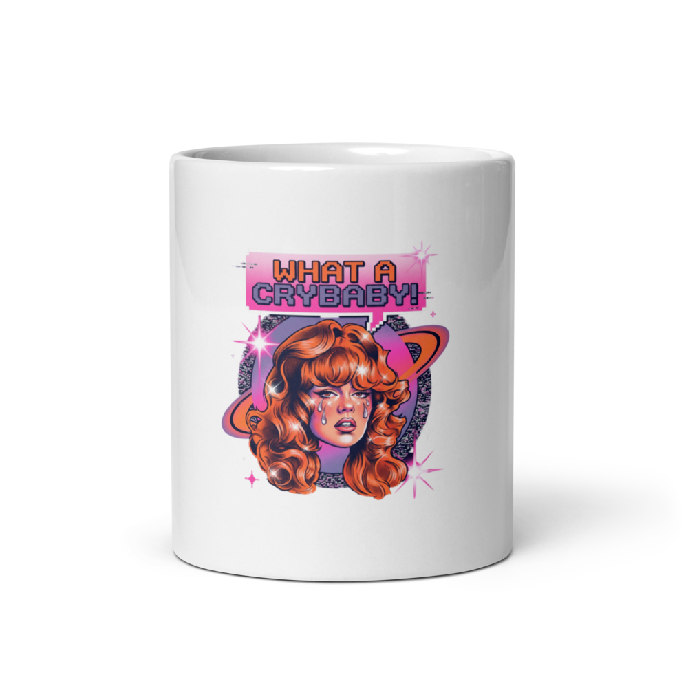 Cry baby space mug