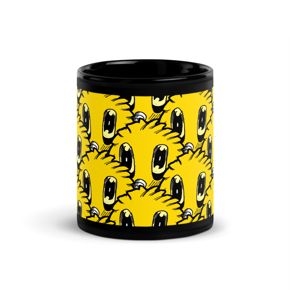 Yellow bird pattern