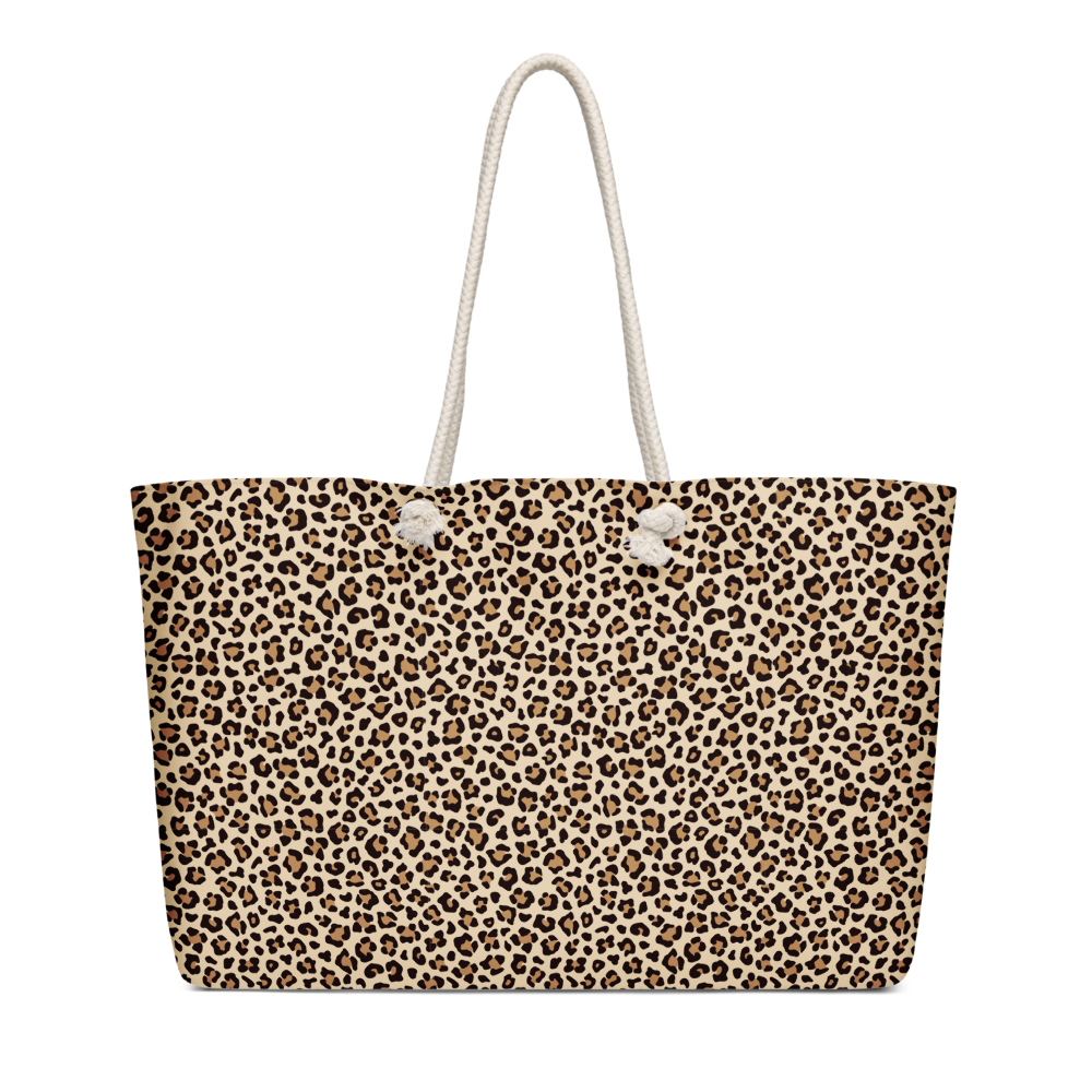 Cheetah Weekender Bag