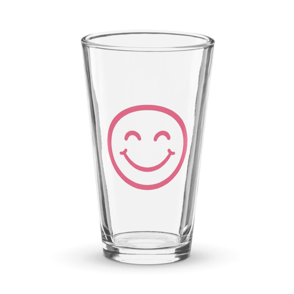 Happy Drinks Glass