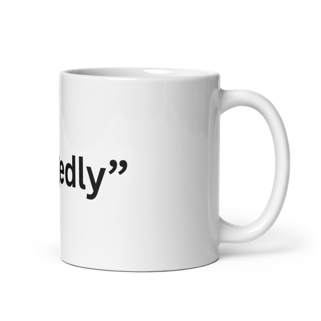 Allegedly Mug