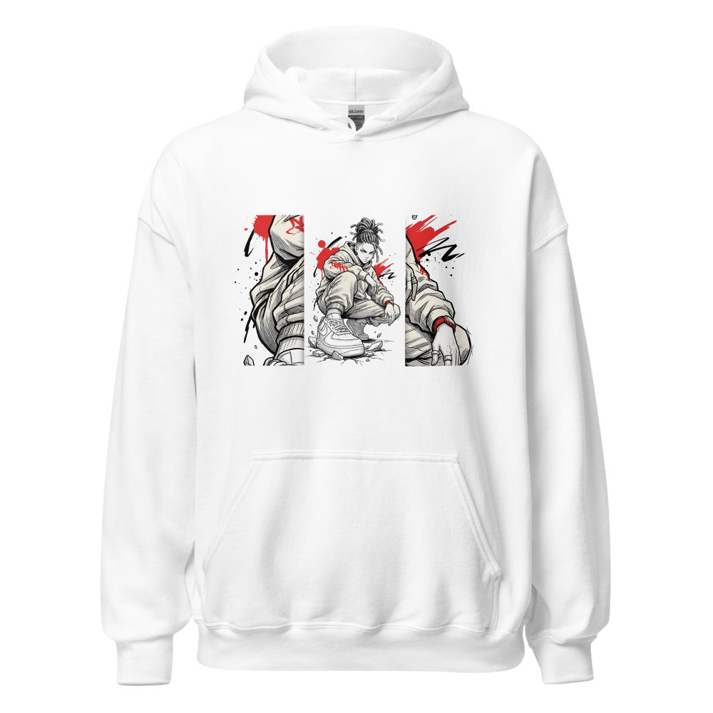 Unshaken – Urban Anime Streetwear Graphic