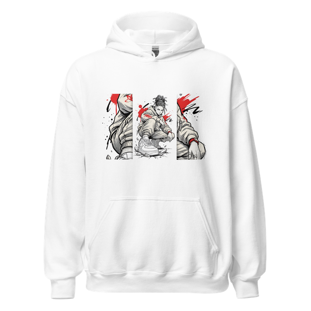Unshaken – Urban Anime Streetwear Graphic